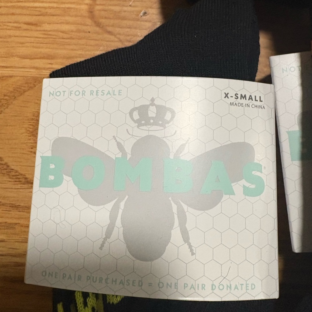 BOMBAS X-Small Kids Socks NWT 6 pairs - Picture 2 of 5